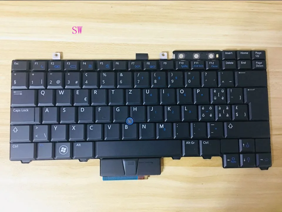 Золото Новая клавиатура для Dell Latitude E5300 E5400 E5500 E5410 E6400 E6410 E6500 E6510 Великобритания/латинская/Шведский/Испанский/Италия/шведский Раскладка - Цвет: Золото