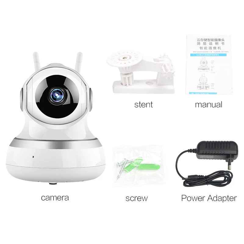 HD 720 P/1080 P ночное видение IP P2P Беспроводной Wi Fi CCTV детектор движения смарт камера