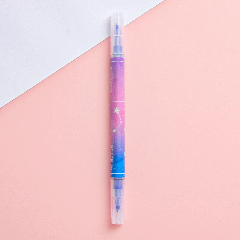Звездная дневная ручка яркие конфеты пастельные жидкие маркеры флуоресцентные