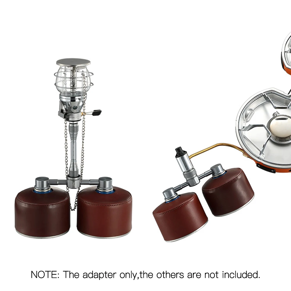 2 In 1 Butane Adapter Gas Cartridge Head Conversion Nozzle Bottle Type Convertor Stove | Спорт и развлечения