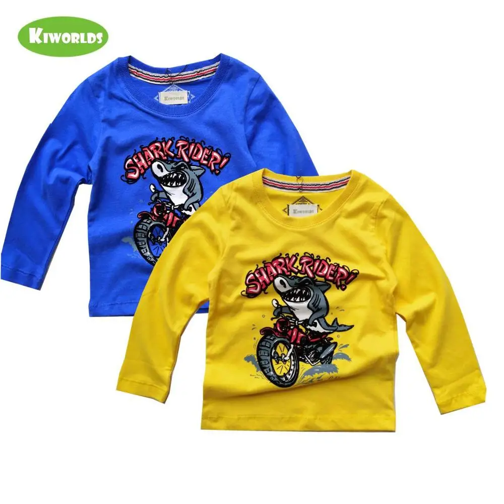 

2020 Высококачественная Весенняя хлопковая футболка с длинными рукавами для мальчиков и девочек, удобная мягкая детская одежда с изображени...