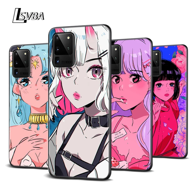 

Anime Aesthetic Girl For Samsung Galaxy M31 M10 M10S M20 M21 M30 M40 M60S Note 20 10 9 8 S6 Plus Ultra Lite Phone Case