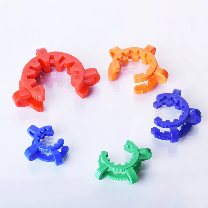 

Plastic standard ground mouth clip,Caliber 10#12#14#19#24#29#34#40#45#,Laboratory Clamp,Ground clip