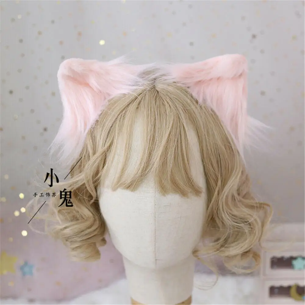 Высококачественные заколки для волос с кошачьими ушками повязка в стиле