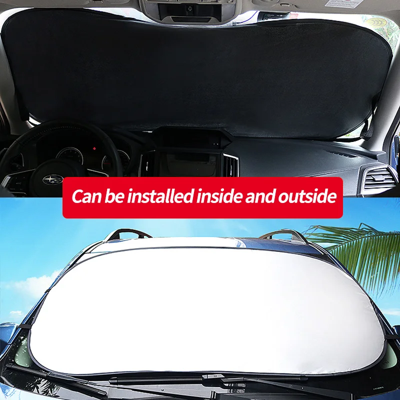 

Car Windshield Sunshades Sun Shade Covers Front Window Visors Windowshade Accessories For Subaru Forester XV Outback LEGACY