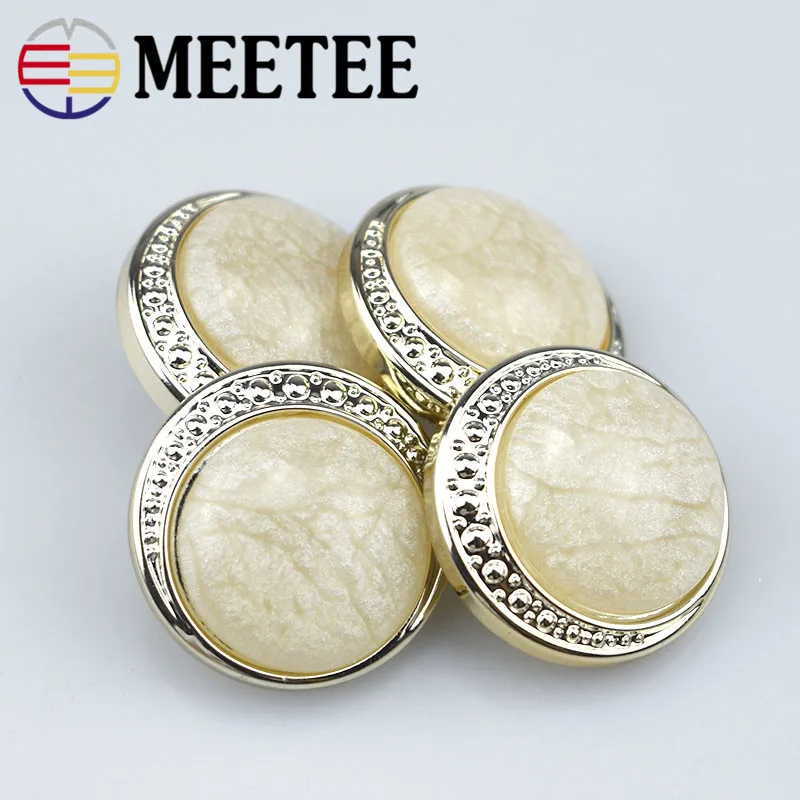 30 шт. Meetee 18/22/25 мм модные Пластик Reisn кнопки для Для женщин, пальто, костюм, пиджак, пряжки для самостоятельного пошива одежды аксессуары C3-1