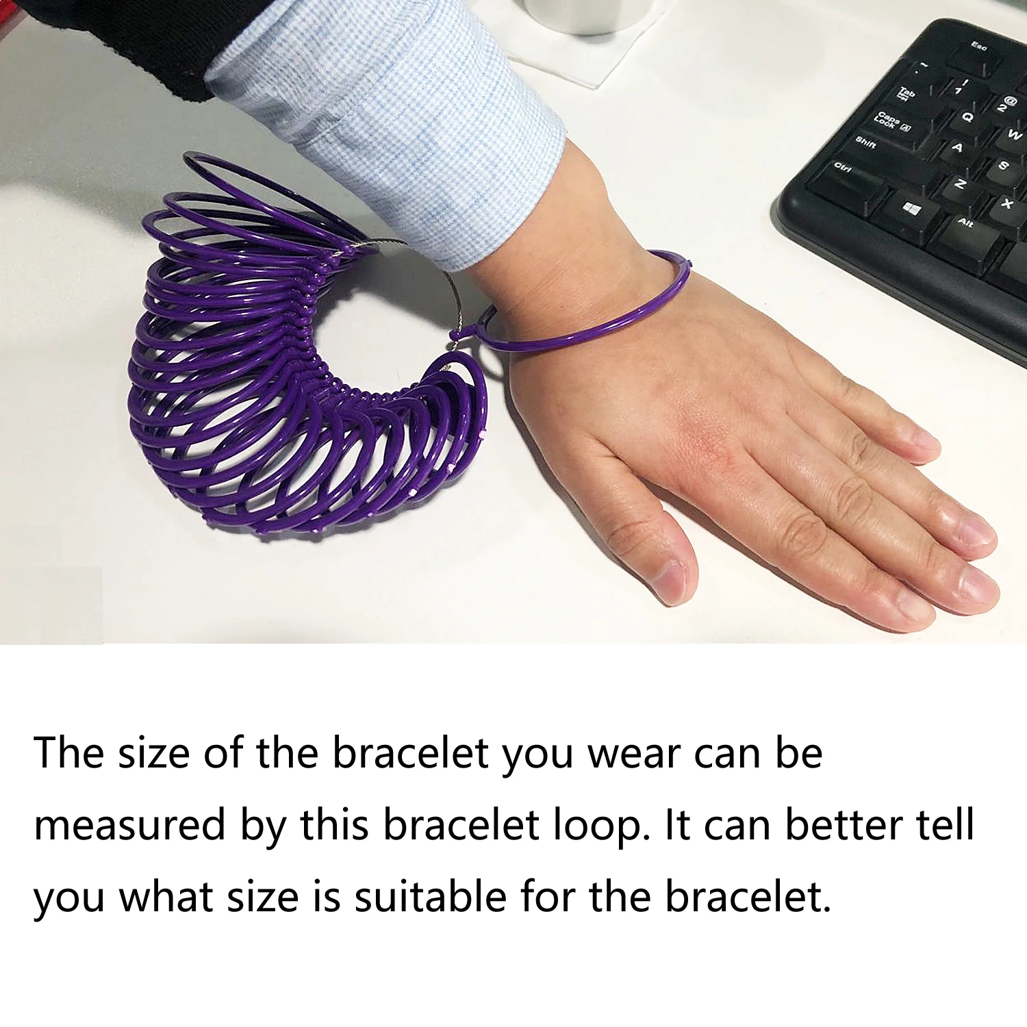 

Bracelet Sizer Bangle Measures Gauge Adjustable Jewelry Making Tools