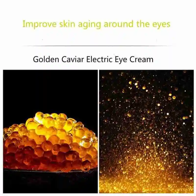 

Golden Caviar Massage Eye Area To Improve Dark Circles Cream Eye Electric M5D0
