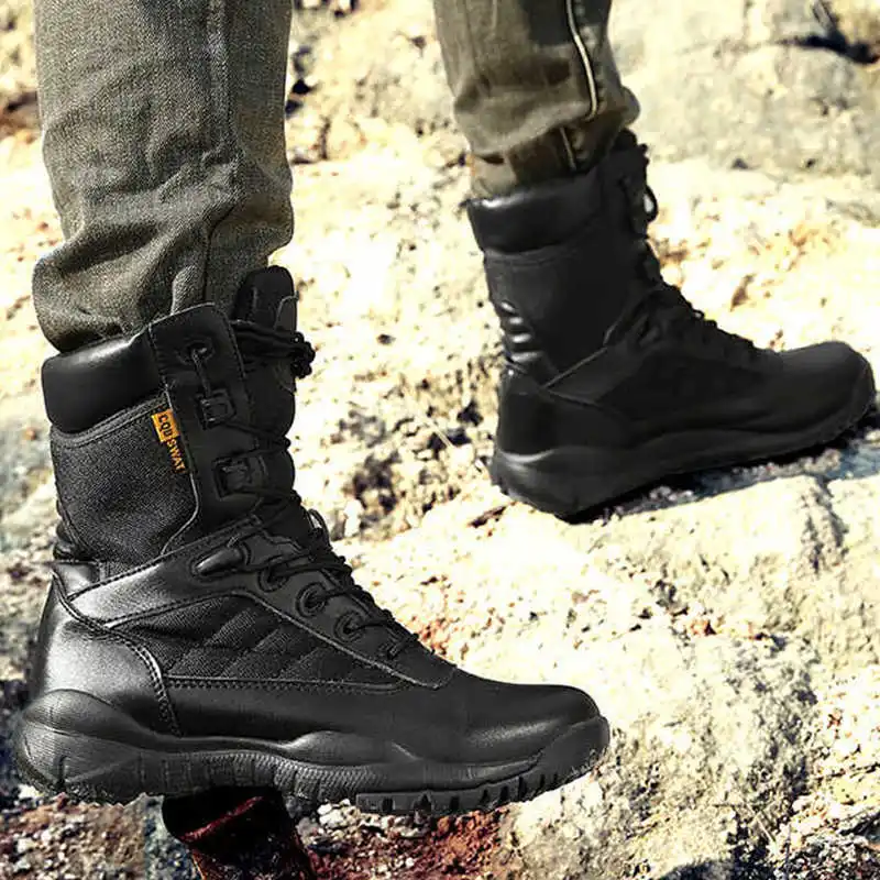 

Кроссовки мужские кожаные на высокой платформе, спортивная обувь для бега и походов, 75 г, большие размеры