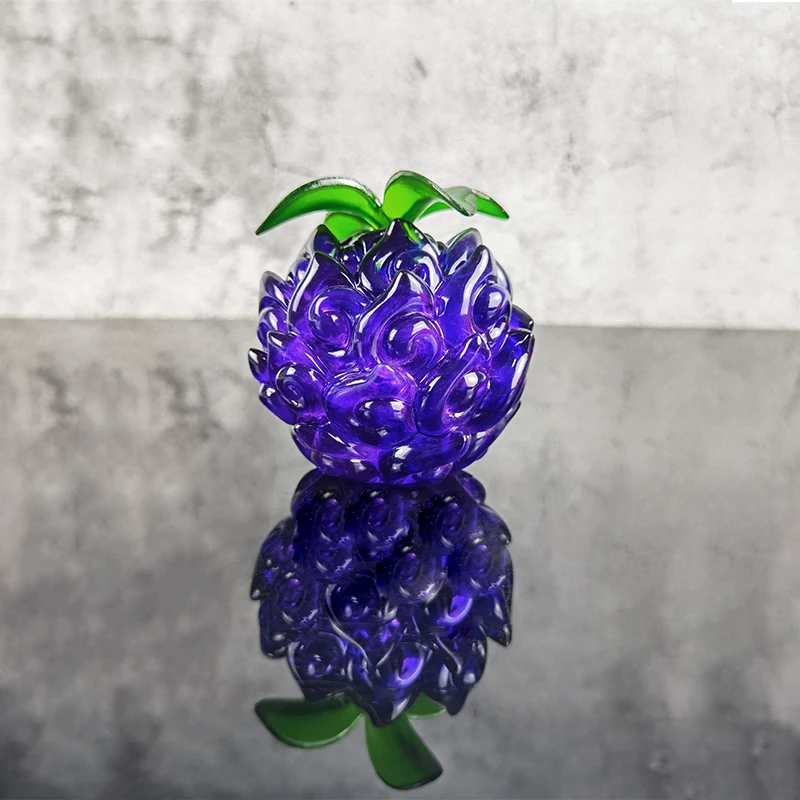 

Anime One piece Ace Luffy Sabot Shine Devil Fruit Teach Law Glowing Light Cursed Fruit Action Figure Collection Model Kids Gift