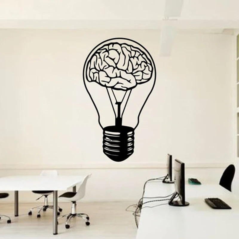 

Office Quote Wall Decal Idea Teamwork Business Worker Inspire Office Decoration Motivation Stickers Mural Unique Gift A16-002