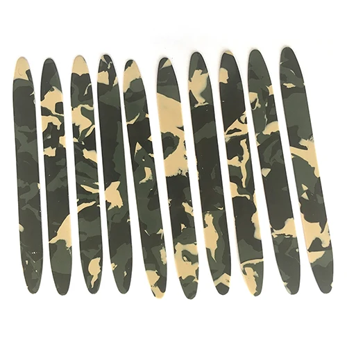 Camouflage Много 50 шт целлюлоидные комплекты медиаторов Reeshe Risha толщина 0,71 мм 6 цветов - Цвет: Camouflage