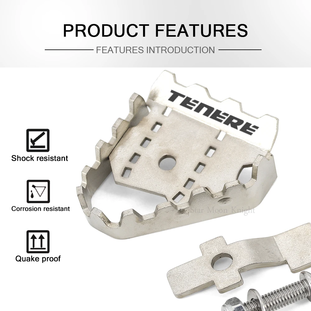 Аксессуары для мотоциклов педаль тормоза удлинитель Задняя Тормозная колодка
