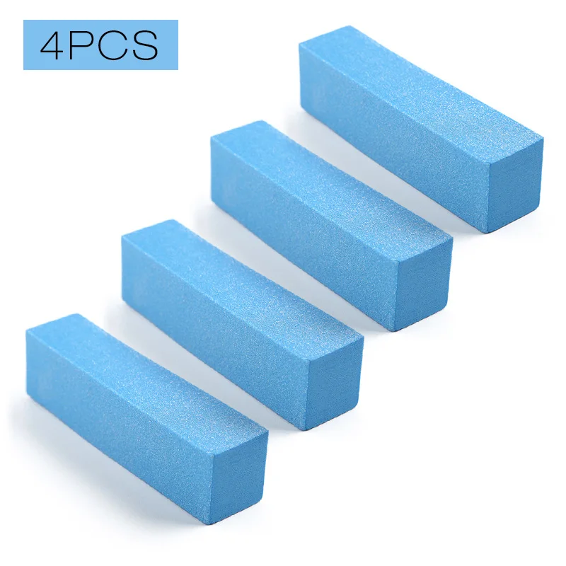 RISALIND 4 шт./лот сделай сам дизайн ногтей буферный блок педикюр маникюр полировка