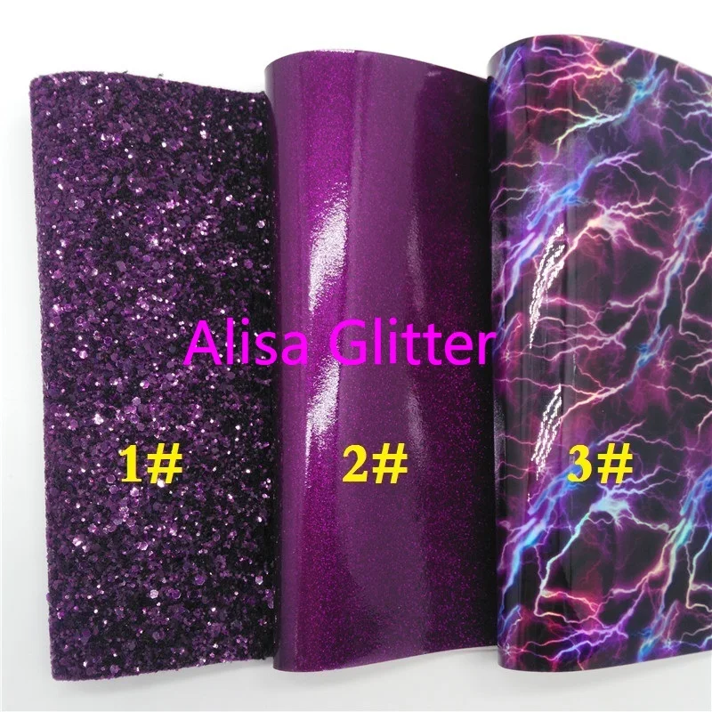 1 шт. A4 21X29 см Alisa блестящая фиолетовая плотная блестящая ткань гладкая блестящая кожаная ткань, блестящая лакированная кожа для лука DIY E32A