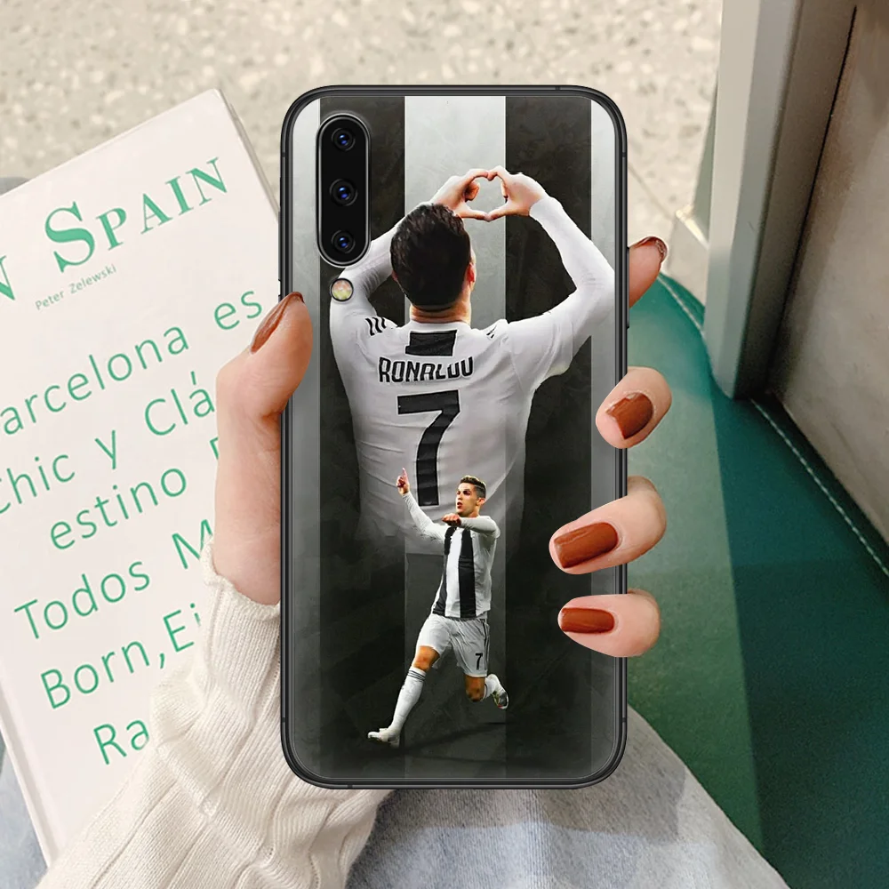 

Ronaldo Football soccer Phone case For Samsung Galaxy A 5 10 20 3 30 40 50 51 7 70 71 E S 4G 16 17 18 black prime pretty Etui