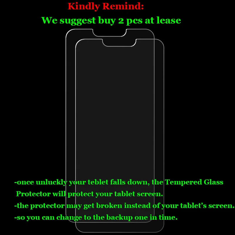 

For Cubot C20 C 20 Clear Tempered Glass 9H 2.5D Premium Screen Protector Film