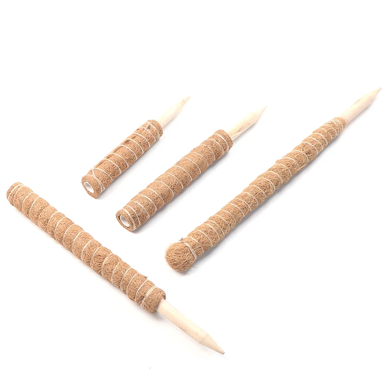 

1pc Coir Pole Extension Coconut Climbing Plants Stick Maintain Moisture Garden Frame