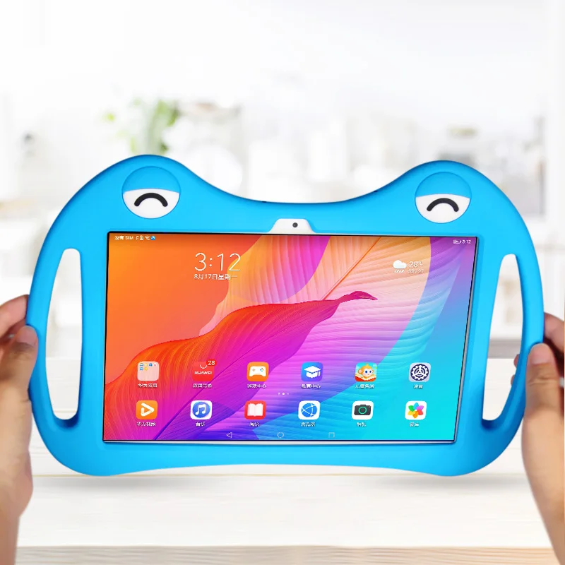 fro huawei matepad t10s protective cover ags3 l09 w09 all inclusive silicone anti drop covert10 tablet 360 ° all inclusive kids free global ship