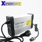 Зарядное устройство XINMORE для литиевых аккумуляторов 109,2 в, 96,2 в, литий-ионный полимерный скутер, электровелосипед, электровелосипед, электрический инструмент с вентилятором CE FCC