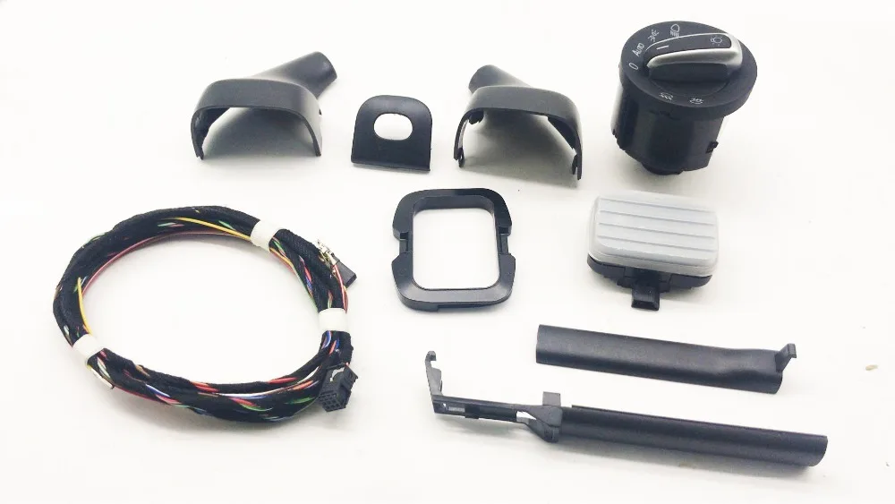 Автомобильный переключатель света + Датчик дождсветильник черный или бежевый