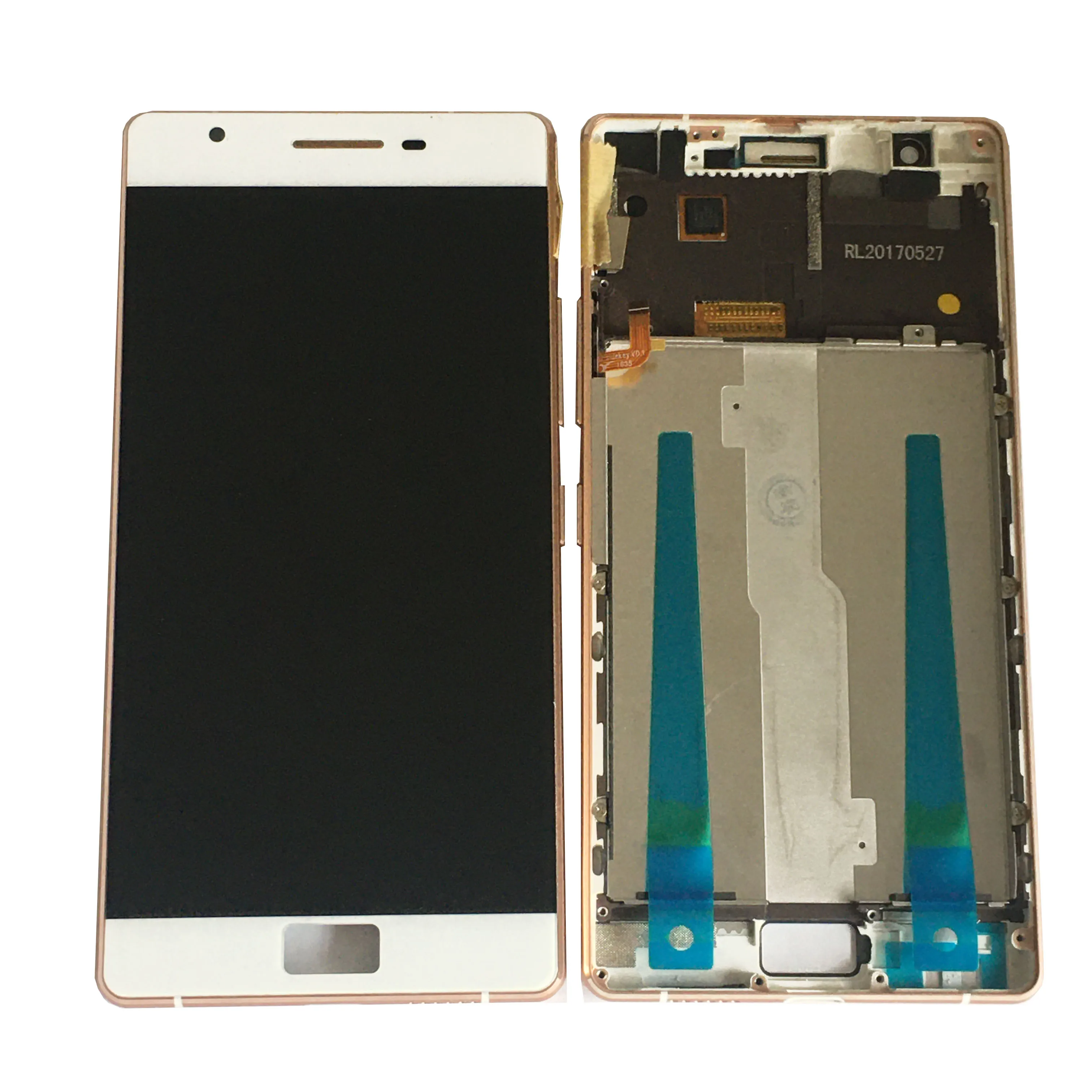 Дисплейный модуль для смартфона Philips Xenium X818 с инструментом черный/белый