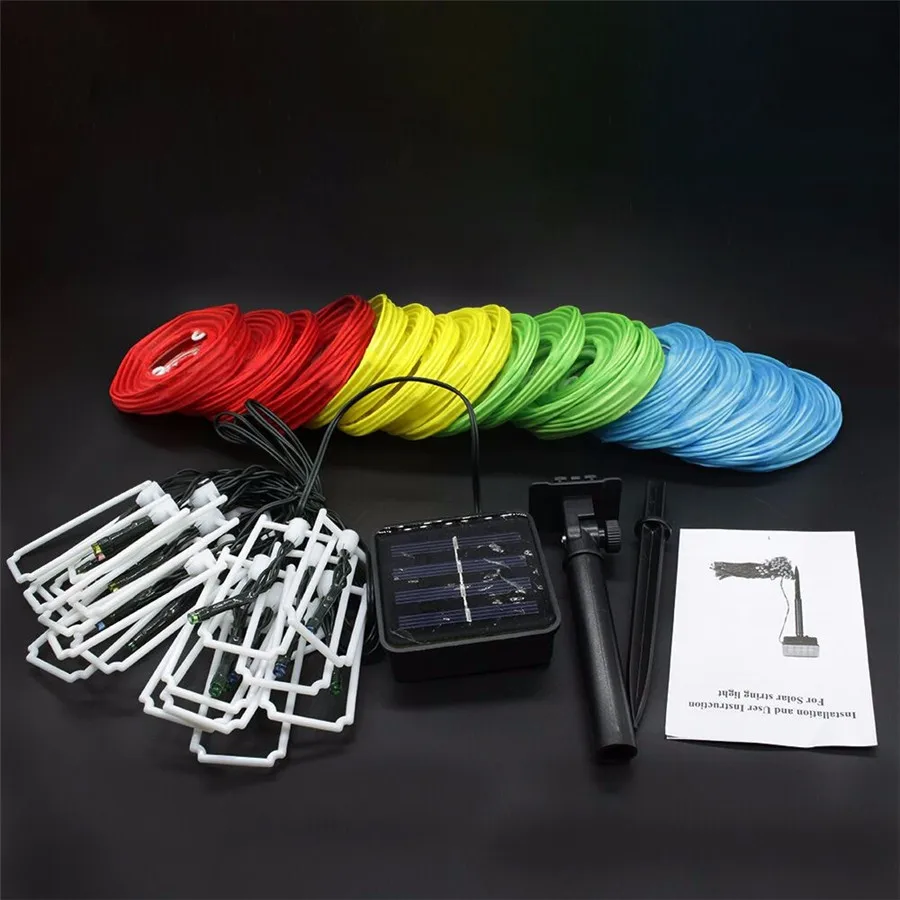 

BEIAIDI Waterproof 20/30pc Lantern Solar String Light Globe Ball Christmas Party Fairy String Light Outdoor Patio Garden Garland