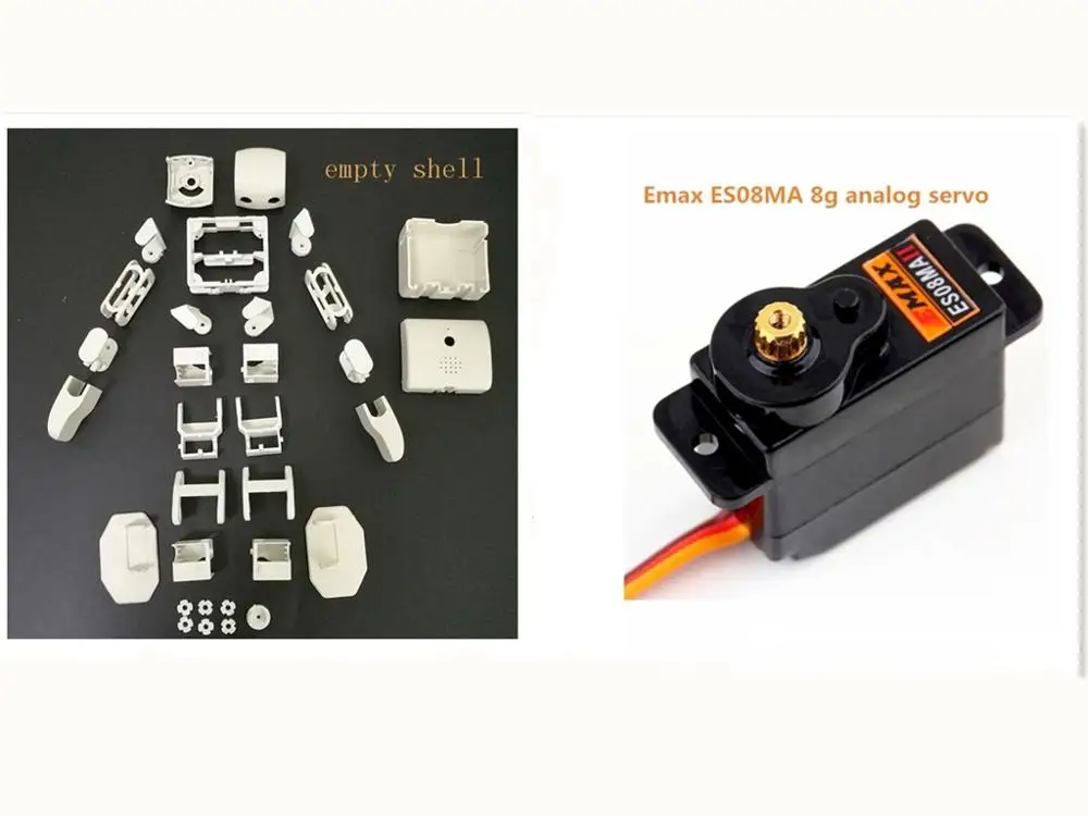 shipping list 3 Diy робот ViVi Интеллектуальный робот PLEN2 совместим с Arduino/3D печатью, развивающая игрушка модель, три цвета на выбор - Цвет: shipping list 3