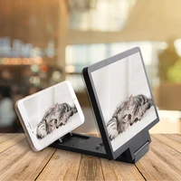 3d mobile phone screen magnifier video amplifier smartphone stand enlarged magnifier for phone movies smart phone bracket holder