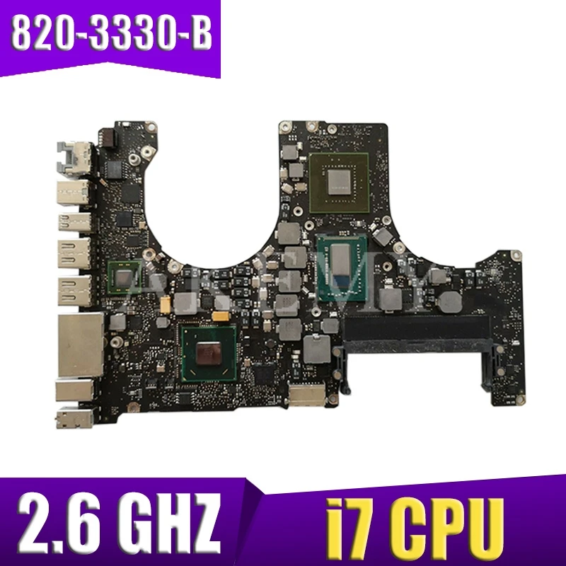 Материнская плата для ноутбука Macbook Pro 15 4 &quotA1286 2 6 ГГц i7 материнскую плату 820 3330 B