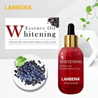 Отбеливающее эфирное масло LANBENA с витамином C, сыворотка для кожи лица, блестящие пятна, питательные, укрепляющие, омолаживающие