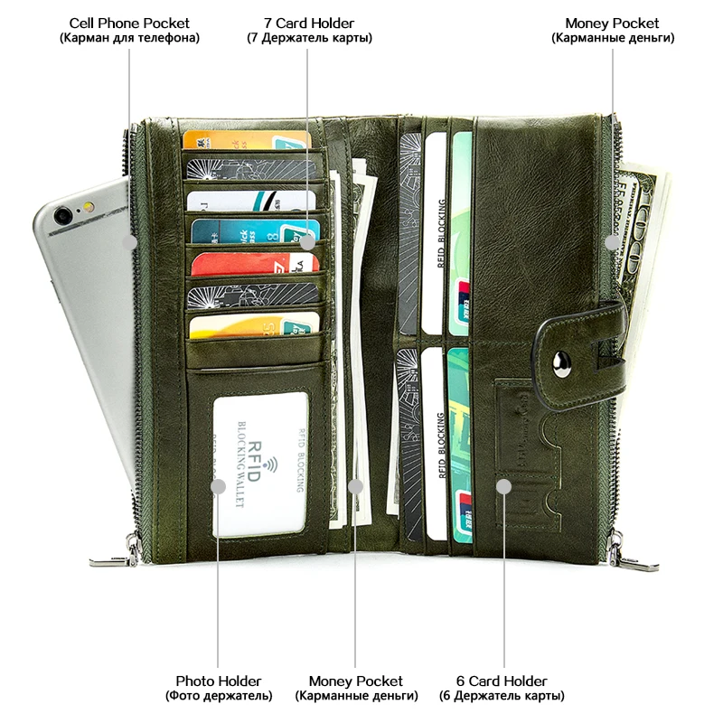 Кошелек WESTAL 8560 Женский из натуральной кожи | Багаж и сумки