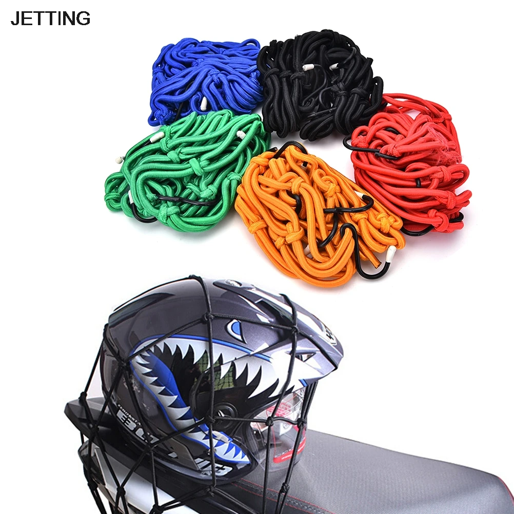 1 шт. мотоциклетная Сетчатая Сумка с 6 крючками|Багажная сетка для мотоциклов| |