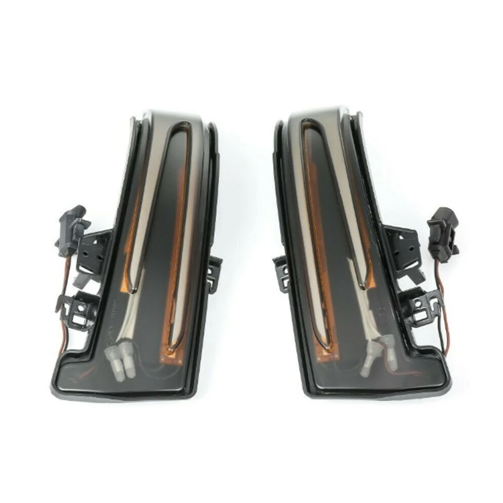 1 пара авто желтый светодиодный индикатор зеркало заднего вида светильник для