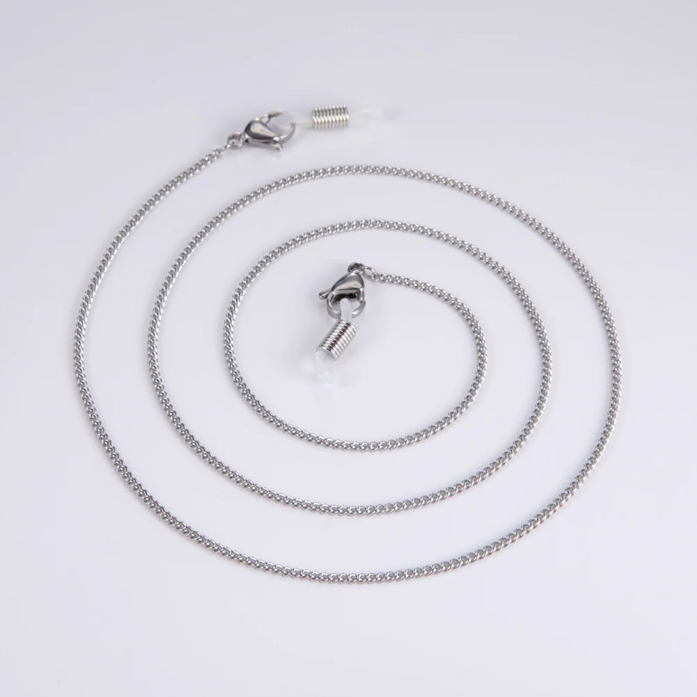 Skyrim Цепочка для очков мужчин и женщин простой шнурок из нержавеющей стали