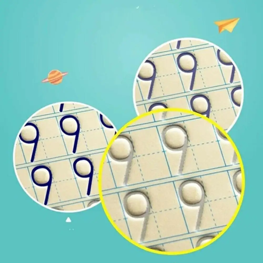 

Simple Hand Lettering Multi-style English Writing Practice Groove Book Copybook U5M6