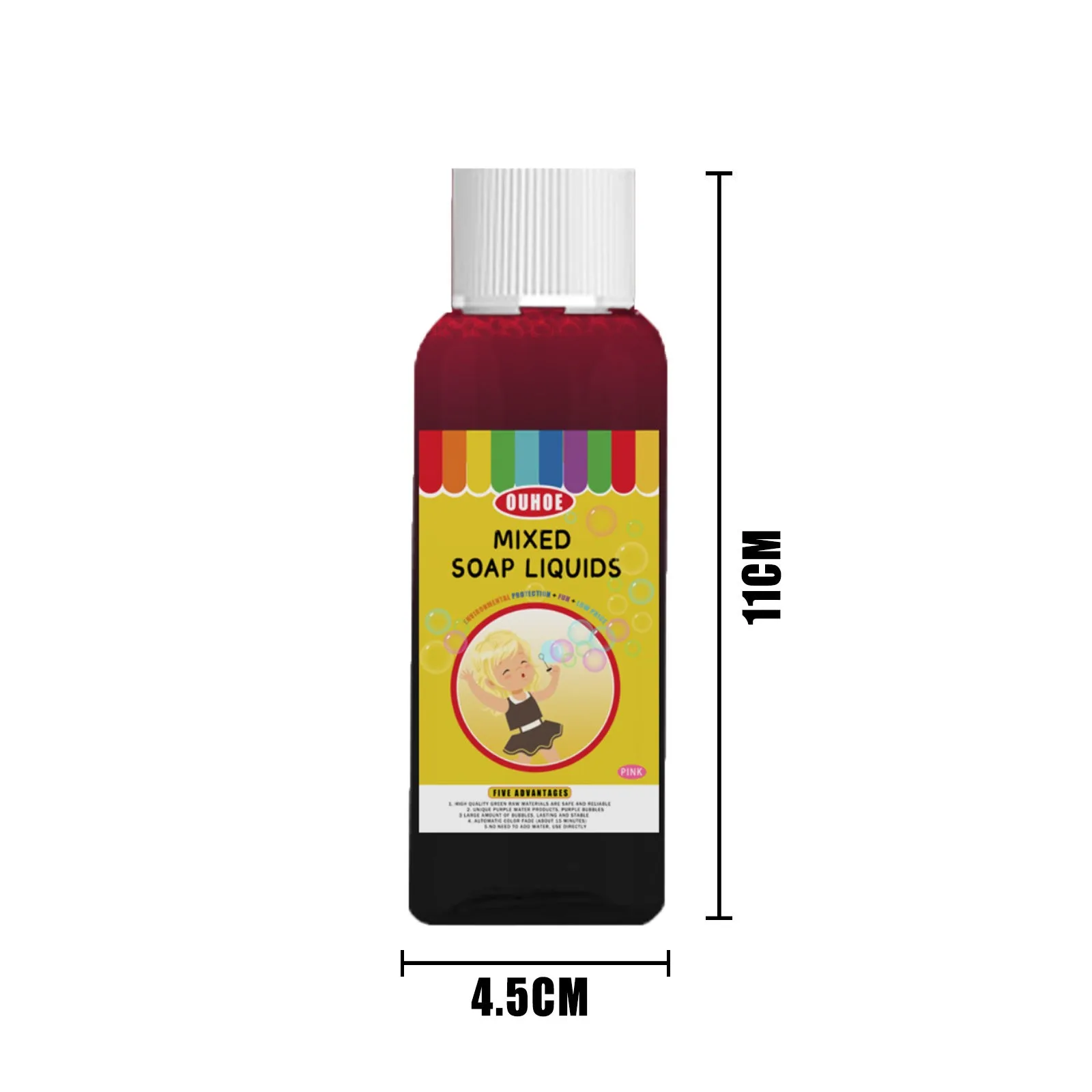 

Bubble liquid soap solution outdoor children's entertainment party gift For Bubble Machine Bubble Gun Toys For Children 100ML