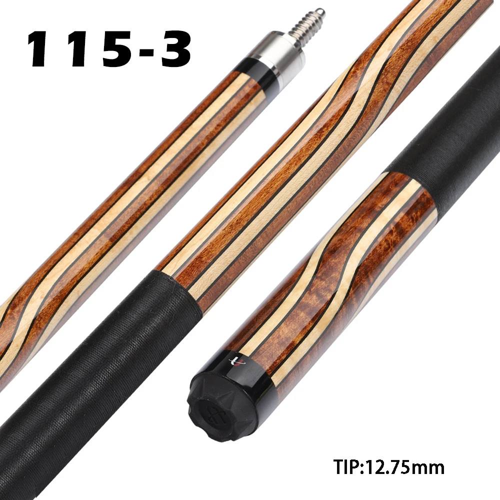 Универсальный UN115-9, 12,75 мм, бильярдный кий, Kamui, технология Tip, кленовый биллар, комплект с защитным наконечником - Цвет: UN115-3