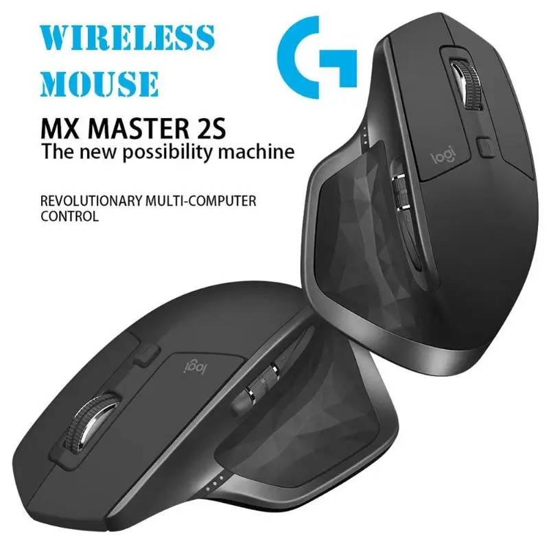 Мышь с разрешением 4000 dpi, 7 клавиш, USB, Bluetooth, лазерная, неограниченная, высокая точность, двойное соединение, беспроводная, игровая, макро