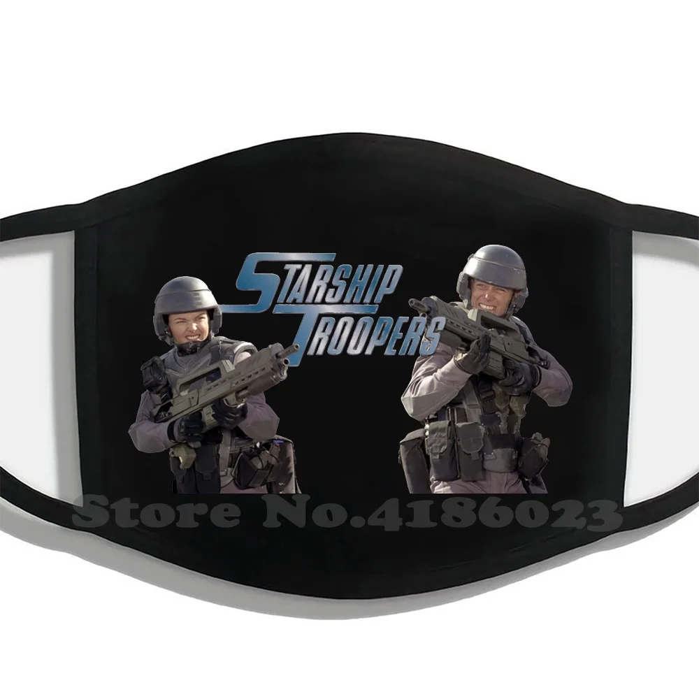 

Starship Troopers Adult Kids Printing Mouth Mask Starship Troopers Starship Troopers Mobile Infantry Mobile Infantry Would You