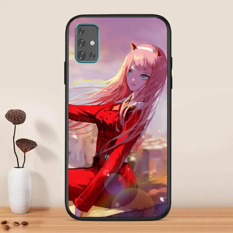 

DARLING in the FRANXX Anime Phone Case For Samsung A02 A20 A30 A31 A32 A40 A50 A51 A52 A70 A71 A72 A80 A91 TPU cover