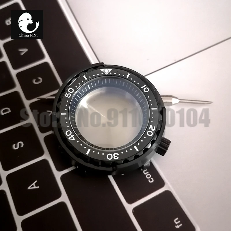 

Watch Accessories Sapphire Crystal Stainless Steel Tuna Case 200M Waterproof NH35A/36A/4R Movement Suitable For 28.5-29 Dial