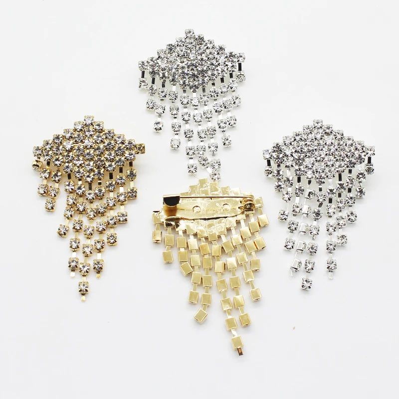 Броши Стразы 5 шт. пуговицы сделай сам ручная работа используется для одежды