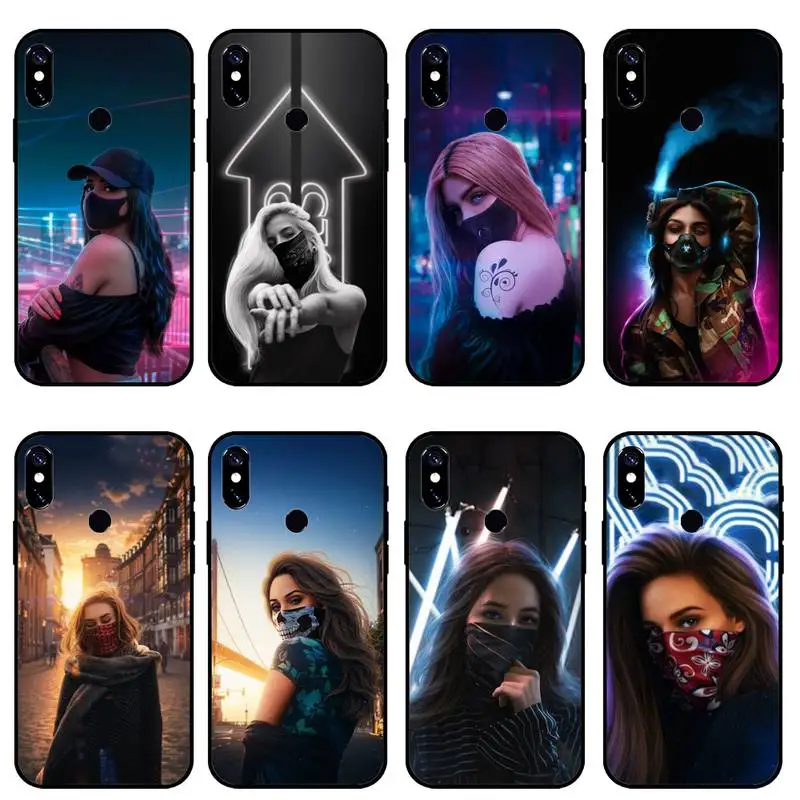 

Fashion trend personality girl sexy Phone Case For Xiaomi Redmi 7 8 9t a3Pro 9se k20 mi8 max3 lite 9 note 9s 10 pro cover