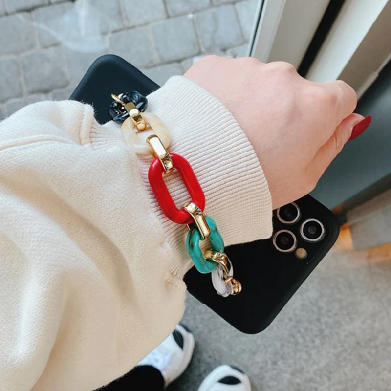 Чехол для телефона с браслетом Oneplus 9 Pro One Plus 8 7 7T противоударный мягкий