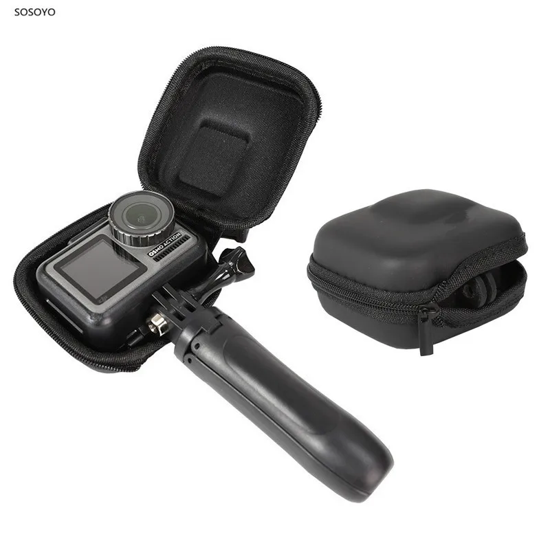 

Carry Mini Storage Protective Case Bag Storage box For Gopro Hero 7 6 5 for Dji OSMO Action Sports camera Accessories