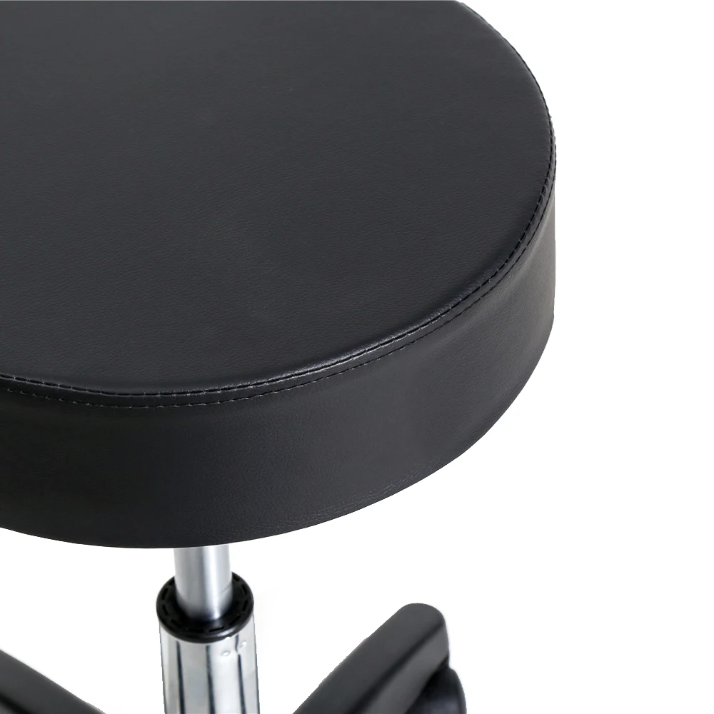 

Rolling Stool Swivel Salon Stool Spa Stools Round Height Adjustable Drafting Chair PU Leather Medical Dental Kitchen Bar Stool