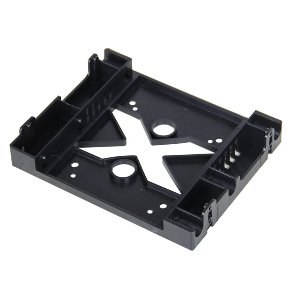 

5.25 optical drive position to 3.5 inch 2.5 inch SSD 8CM FAN Adapter Bracket Dock Hard Drive Holder For PC Enclosure