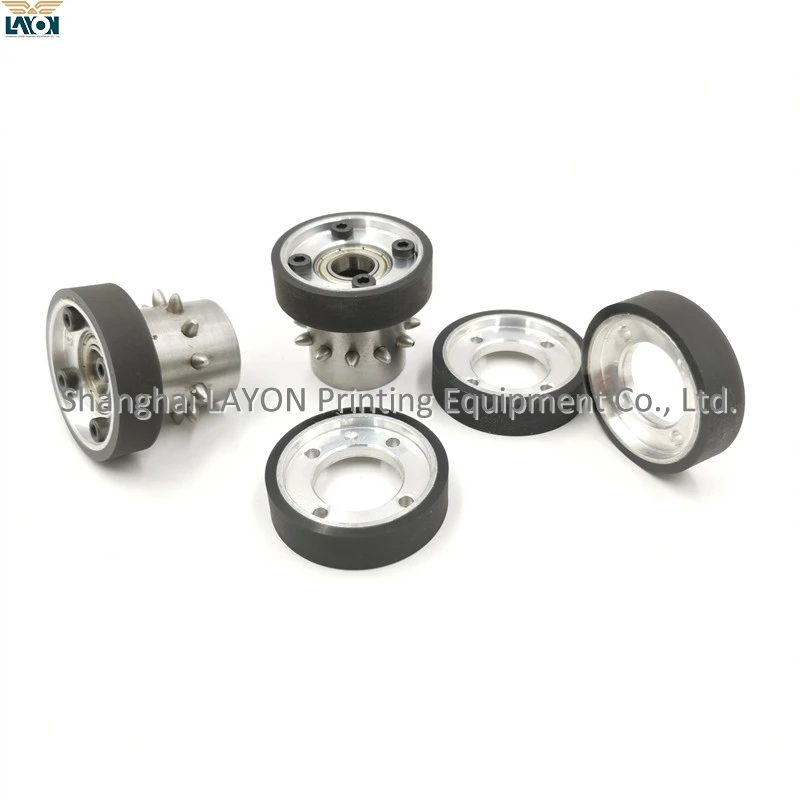 

10Pc LAYON F4.614.555 Friction Wheel And Suction Wheel Pulley Offset Printing Machine Parts For SM102 CD102 XL105 SM74 CD74 XL75