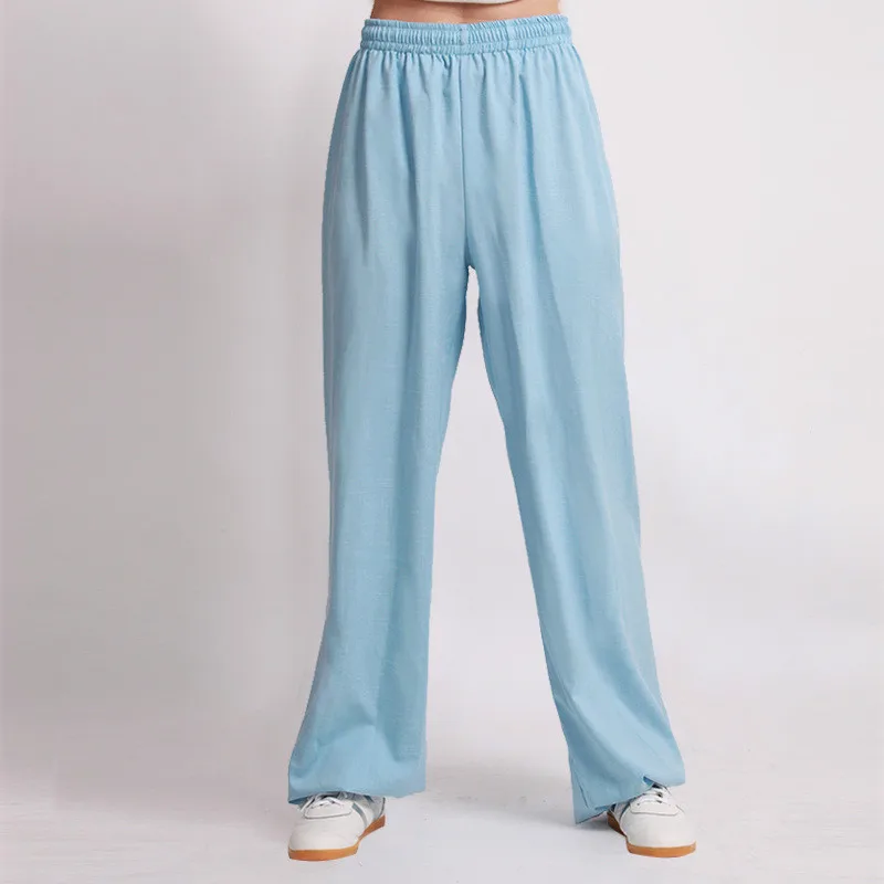 Кунг фу Тай Чи Брюки для девочек ушу Боевые искусства брюки Вин Чун одежда